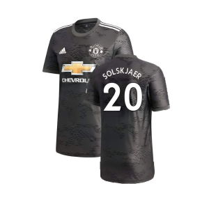 Manchester United 2020-21 Away Shirt ((Excellent) L) (SOLSKJAER 20)