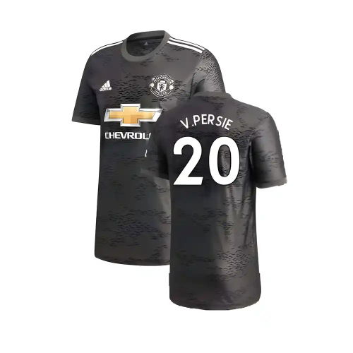 Manchester United 2020-21 Away Shirt ((Excellent) L) (V.PERSIE 20)