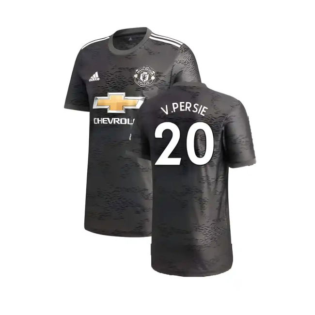Manchester United 2020-21 Away Shirt ((Excellent) L) (V.PERSIE 20)