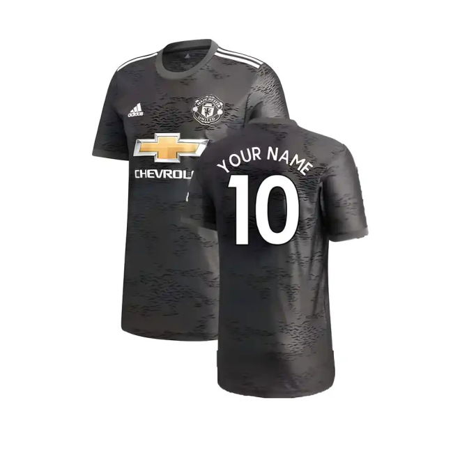 Manchester United 2020-21 Away Shirt ((Excellent) L) (Your Name)