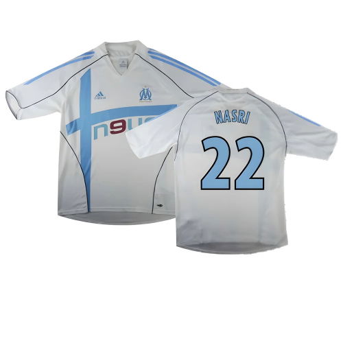 Marseille 2004-05 Home Shirt ((Excellent) L) (Nasri 22)
