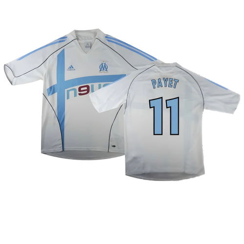 Marseille 2004-05 Home Shirt ((Excellent) L) (PAYET 11)