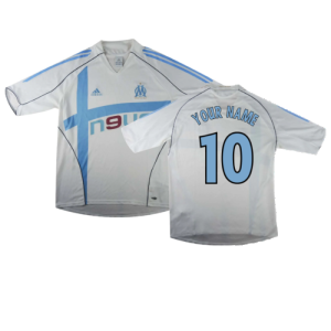 Marseille 2004-05 Home Shirt ((Excellent) L)