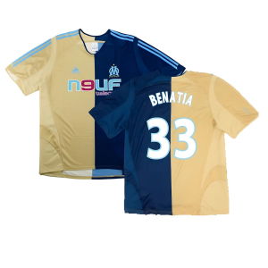 Marseille 2005-06 Third Shirt ((Excellent) L) (Benatia 33)