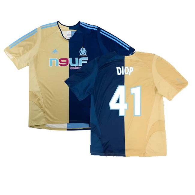 Marseille 2005-06 Third Shirt ((Excellent) L) (Diop 41)