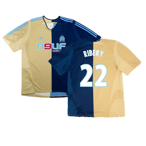 Marseille 2005-06 Third Shirt ((Excellent) L) (Ribery 22)