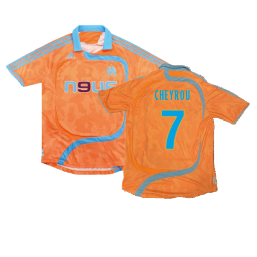 Marseille 2007-08 Third Shirt ((Excellent) L) (Cheyrou 7)
