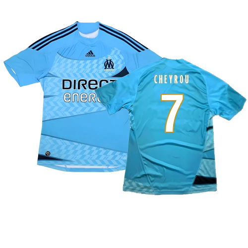 Marseille 2009-10 Away Shirt ((Excellent) M) (Cheyrou 7)