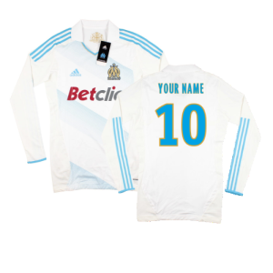 Marseille 2011-12 Player Spec Long Sleeve Home Shirt ((Excellent) L)