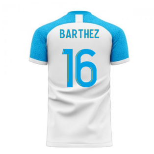 Marseille 2020-2021 Home Concept Football Kit (Libero) (BARTHEZ 16)