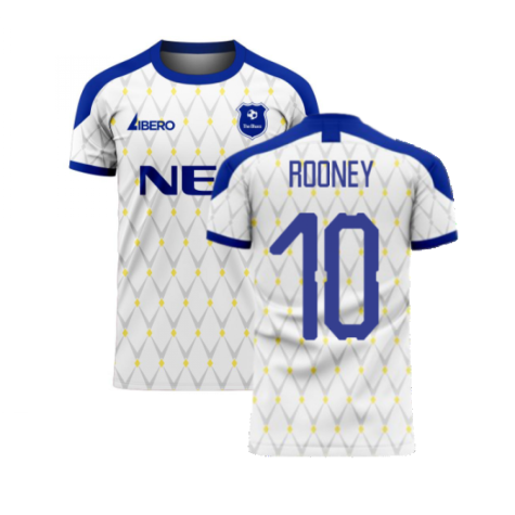 Merseyside 2023-2024 Away Concept Football Kit (ROONEY 10)