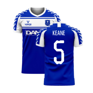 Merseyside 2022-2023 Home Concept Football Kit (Viper) (Keane 5)