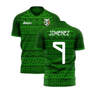 Mexico 2022-2023 Home Concept Football Kit (Libero) (JIMENEZ 9)