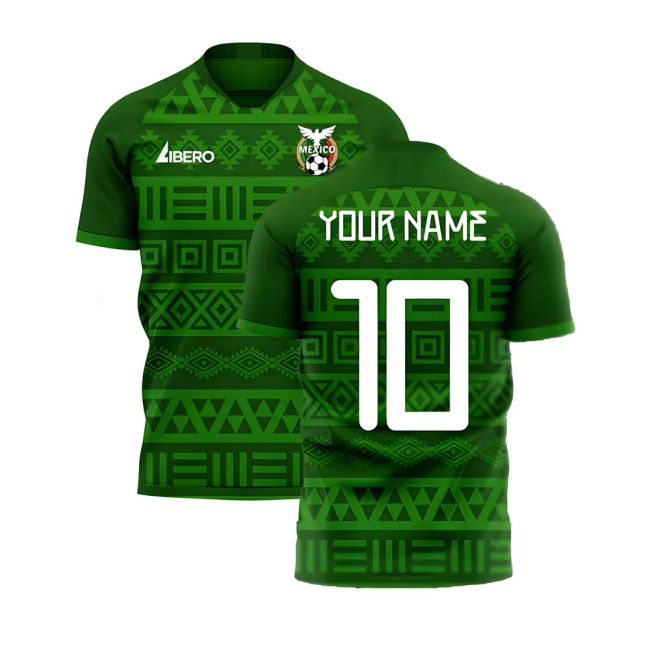 Mexico 2025-2026 Home Concept Football Kit (Libero) (Your Name)