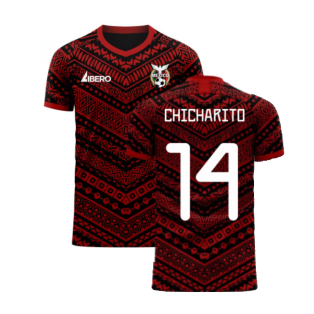Mexico 2023-2024 Third Concept Football Kit (Libero) (CHICHARITO 14)