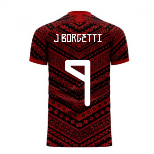 Mexico 2022-2023 Third Concept Football Kit (Libero) (J. BORGETTI 9)