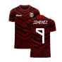 Mexico 2022-2023 Third Concept Football Kit (Libero) (JIMENEZ 9)