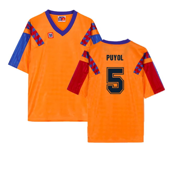 Meyba 1992 Barcelona Reissue Away Shirt (Puyol 5)