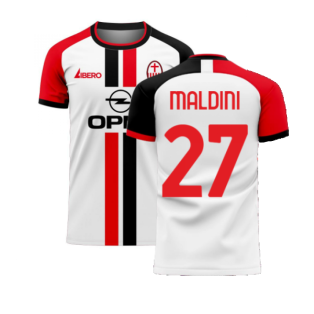 Milan 2023-2024 Away Concept Football Kit (Libero) (MALDINI 27)