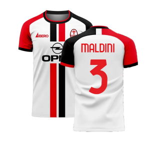 Milan 2025-2026 Away Concept Football Kit (Libero) (MALDINI 3)