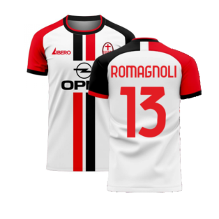 Milan 2023-2024 Away Concept Football Kit (Libero) (ROMAGNOLI 13)