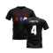 Milano 1995-1996 Retro Shirt T-shirt Text (Black) (Albertini 4)