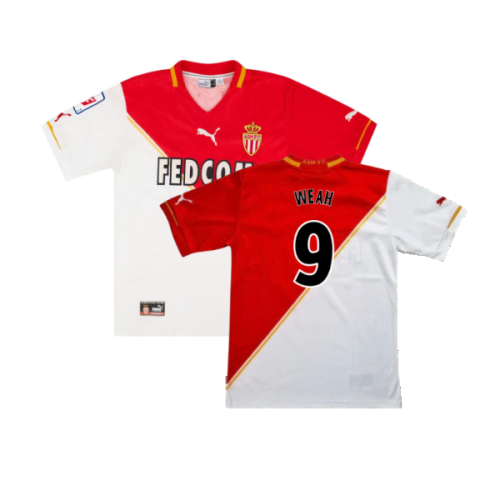 Monaco 2001-02 Home Shirt ((Excellent) L) (WEAH 9)