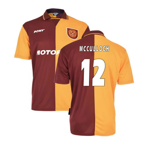 Motherwell 1996-1998 Retro Home Jersey (McCulloch 12)