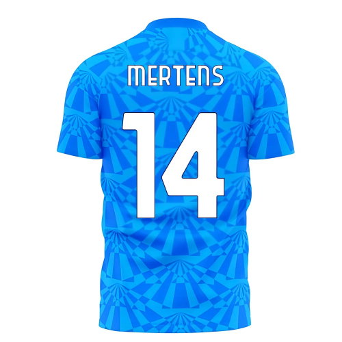Napoli 1990s Home Concept Football Kit (Libero) (MERTENS 14)
