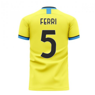 Nerazzurri Milan 2023-2024 Away Concept Football Kit (Libero) (Ferri 5) - Womens