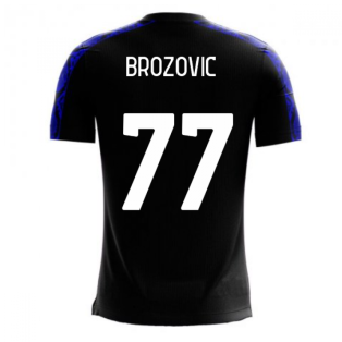 Nerazzurri Milan 2020-2021 Home Concept Football Kit (Libero) (BROZOVIC 77)