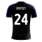 Nerazzurri Milan 2023-2024 Home Concept Football Kit (Libero) (ERIKSEN 24)