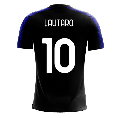 Nerazzurri Milan 2025-2026 Home Concept Football Kit (Libero) (LAUTARO 10)