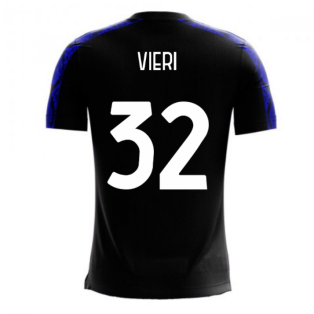 Nerazzurri Milan 2022-2023 Home Concept Football Kit (Libero) (VIERI 32)