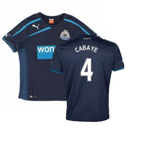 Newcastle United 2013-14 Away Shirt ((Excellent) 3XL) (Cabaye 4)