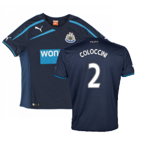 Newcastle United 2013-14 Away Shirt ((Excellent) 3XL) (Coloccini 2)