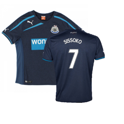 Newcastle United 2013-14 Away Shirt ((Excellent) 3XL) (Sissoko 7)