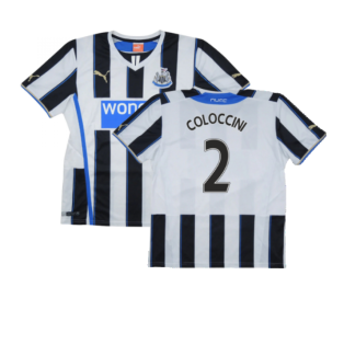 Newcastle United 2013-14 Home Shirt ((Excellent) XXL) (Coloccini 2)