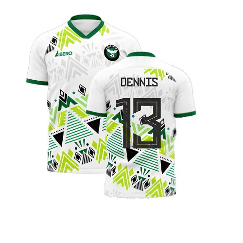 Nigeria 2025-2026 Away Concept Football Kit (Libero) (DENNIS 13)