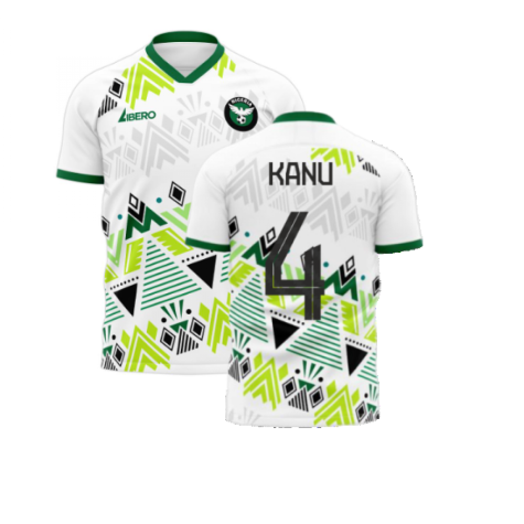 Nigeria 2023-2024 Away Concept Football Kit (Libero) (KANU 4) - Kids