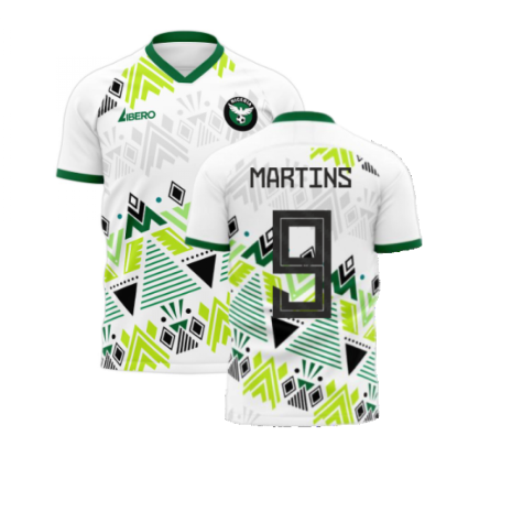 Nigeria 2023-2024 Away Concept Football Kit (Libero) (MARTINS 9)
