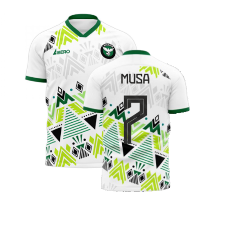 Nigeria 2023-2024 Away Concept Football Kit (Libero) (MUSA 7) - Baby