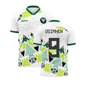 Nigeria 2022-2023 Away Concept Football Kit (Libero) (OSIMHEN 9) - Kids
