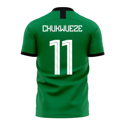 Nigeria 2025-2026 Home Concept Football Kit (Libero) (CHUKWUEZE 11)