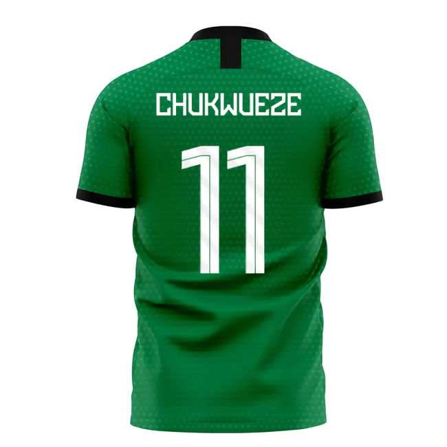 Nigeria 2025-2026 Home Concept Football Kit (Libero) (CHUKWUEZE 11)