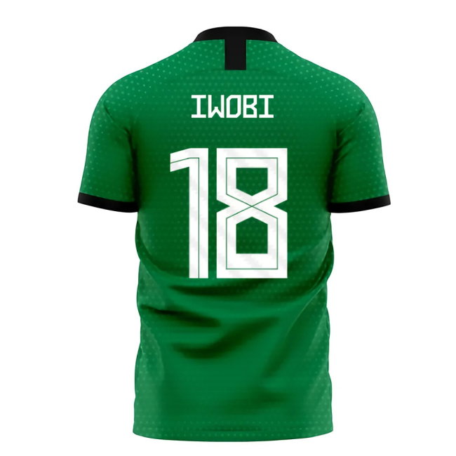 Nigeria 2025-2026 Home Concept Football Kit (Libero) (IWOBI 18)