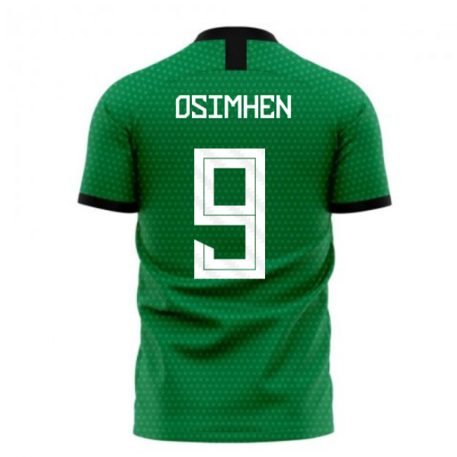 Nigeria 2025-2026 Home Concept Football Kit (Libero) (OSIMHEN 9)