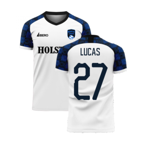 North London 2023-2024 Home Concept Football Kit (Libero) (LUCAS 27)