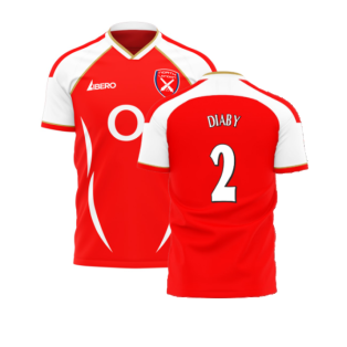 North London Reds 2006 Style Home Concept Shirt (Libero) (Diaby 2)