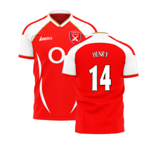 North London Reds 2006 Style Home Concept Shirt (Libero) (Henry 14)